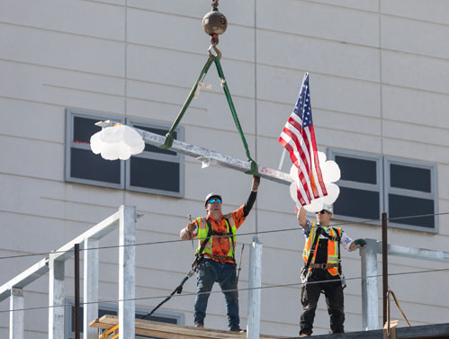 Beam Topping Off Ceremony