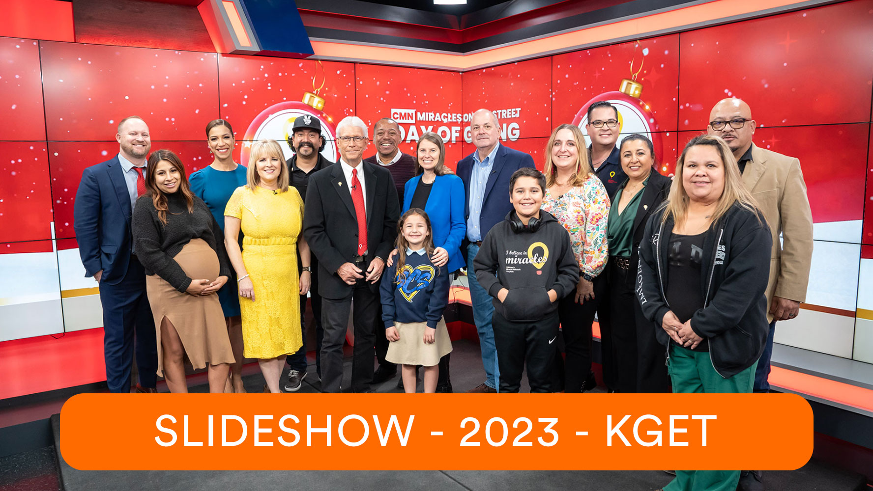 "Miracles on 34th Street - Day of Giving" 2023 at KGET 17 Studio