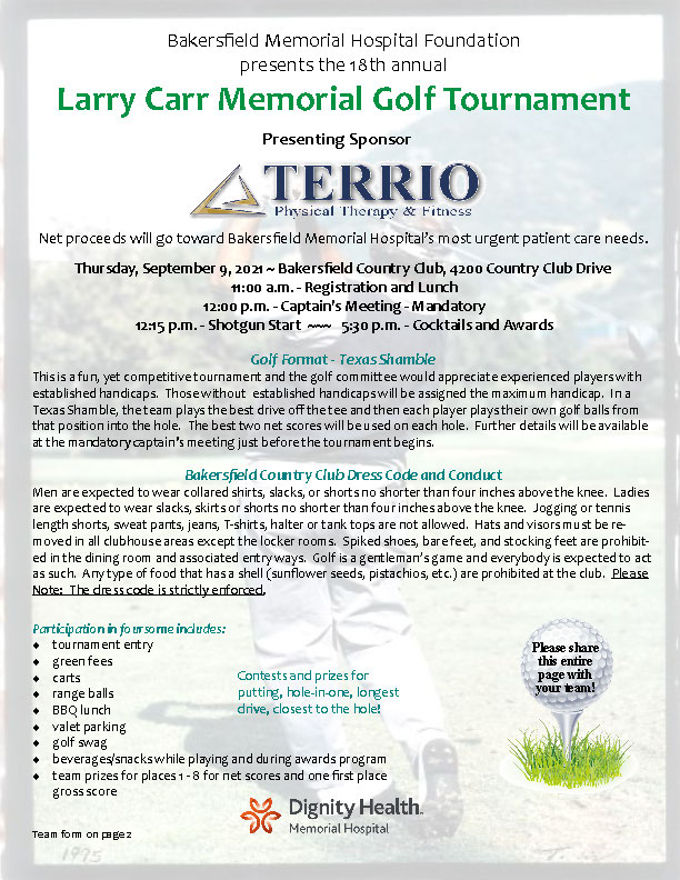 Golf Tournament PDF Image