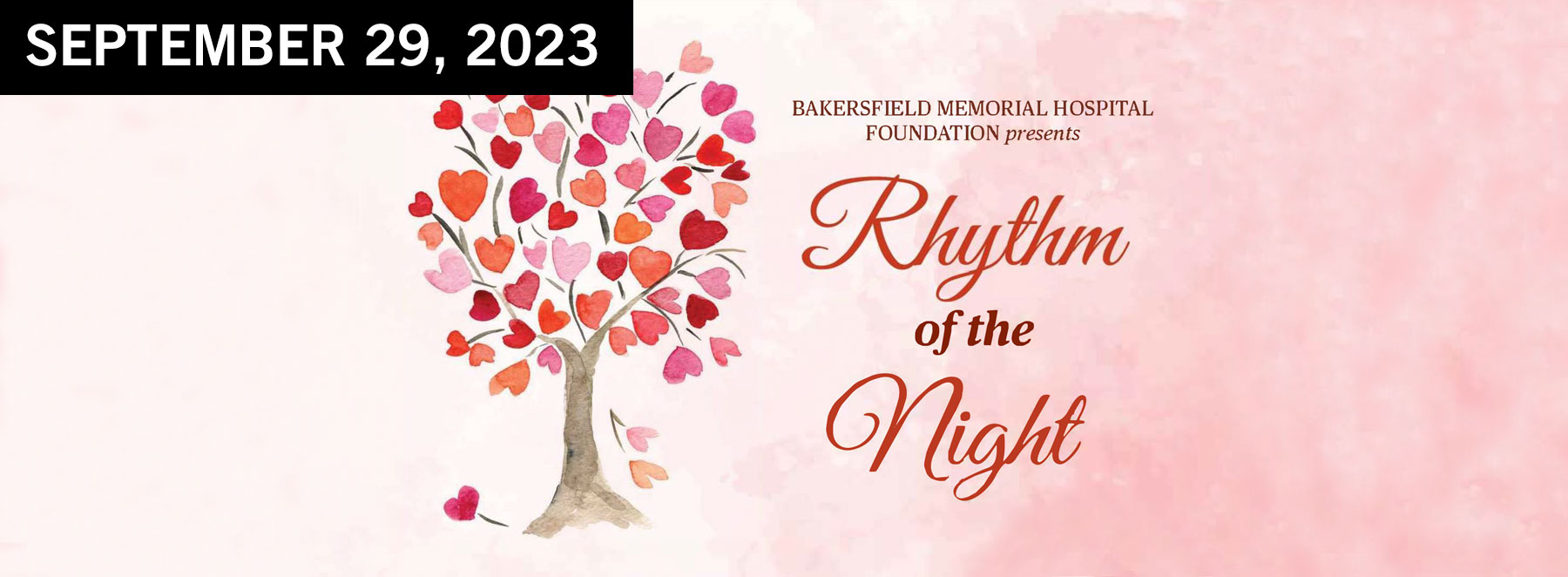 Rhythm of the Night - Heart Tree and Text